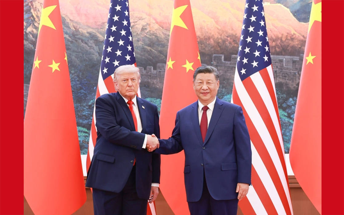 图讯：习近平同美国总统特朗普举行会谈